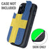 Sweden Flag Distressed Otterbox Defender iPhone Skin